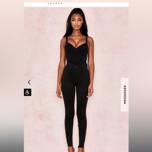 House of CB Black Sculpting Bodysuit